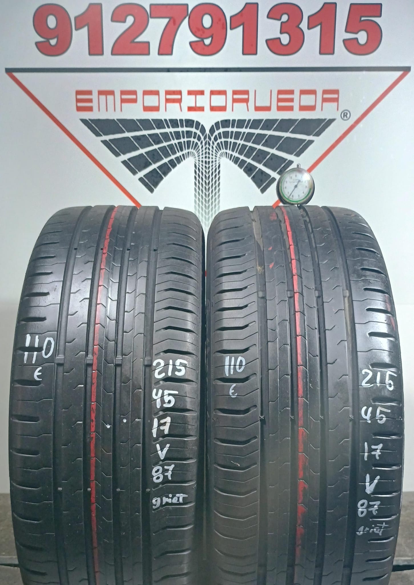 CONTINENTAL CONTIECOCONTACT 5 USADO  215/45 R17 87 V